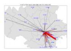 Luồng hàng 2008 Luồng hàng 2010 Luồng hàng 2020 Luồng hàng 2030 Luồng khách 2008 3