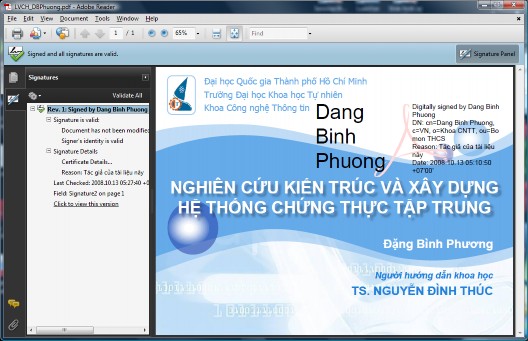 Hình 8 14 Ký và xác nhận chữ ký trong tài liệu điện tử PDF Hình 8 15 Tài liệu 4