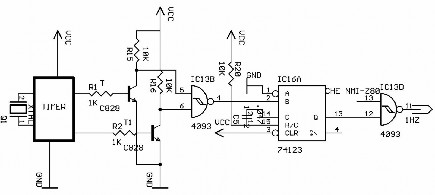 Hình 10 SƠ ĐỒ MẠCH ĐỊNH THỜI Do mạch dao động sử dụng nguồn 1 5V nên tín 4