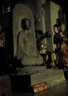 1 5 Phù điêu công chúa Mạc Ngọc Lâm chùa Phổ Minh Nam Định 1 4 Tượng Adiđà 5