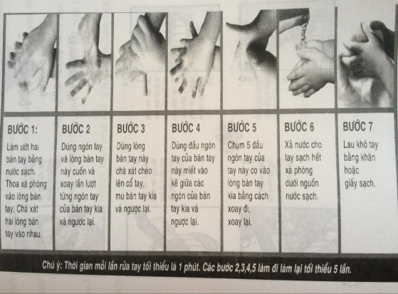 Hình 3 Các bước rửa tay Hình 5 Hướng dẫn trẻ chải tóc Hình 7 Trẻ thực hành 3