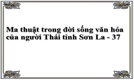 Trong Lễ Cúng Hồn (Dệt Khuân), Sửa Vía (Peng Khuân) Trong Tháng Thứ 9 Của Thai Kì,