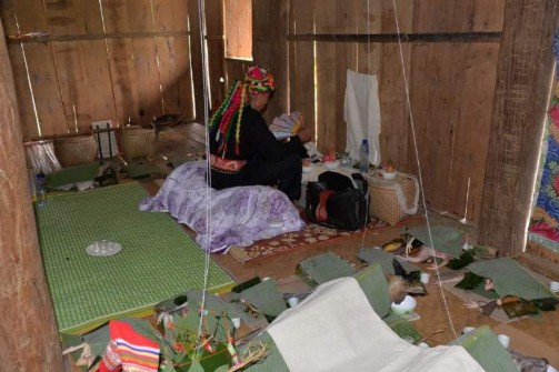 Ảnh Các loại dây dải vải trong lễ cúng tại gian thờ tổ tiên hóng Nguồn Tác 7