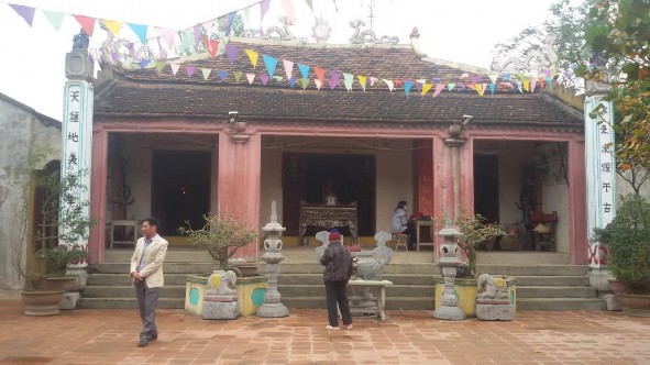 Ảnh 2 Đền thờ Tứ Vị thánh nương và Quang Trung Thôn Bắc Sơn Nguồn NCS năm 2