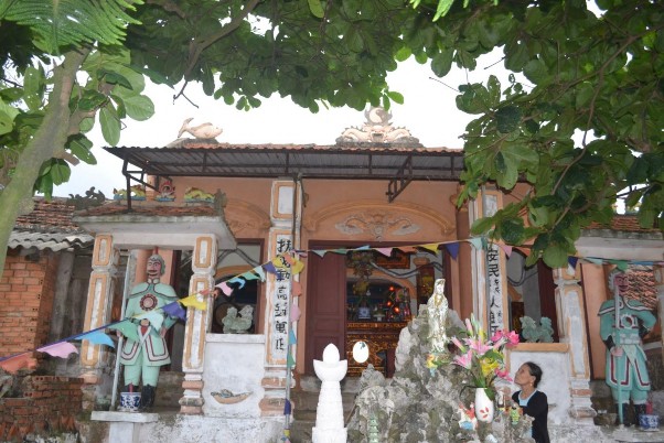 Ảnh 13 Đền thờ Quan Sát Hải đại vương năm 2015 Thôn Bắc Sơn Nguồn NCS năm 6