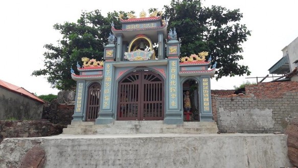 Ảnh 14 Đền thờ Quan Sát Hải đại vương năm 2018 Thôn Bắc Sơn Nguồn NCS năm 7