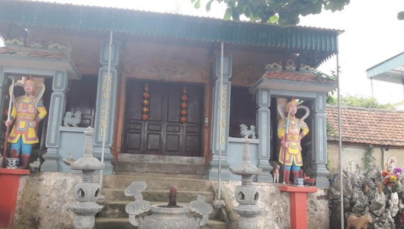 Ảnh 14 Đền thờ Quan Sát Hải đại vương năm 2018 Thôn Bắc Sơn Nguồn NCS năm 8