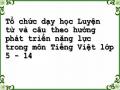 Thống Kê Cụ Thể Bài Tập Luyện Từ Và Câu Trong Môn Tiếng Việt Lớp 5 Theo 4 Mức Độ