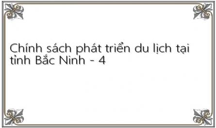 Nội Dung Thực Thi (Hay Thực Hiện) Chính Sách Phát Triển Du Lịch