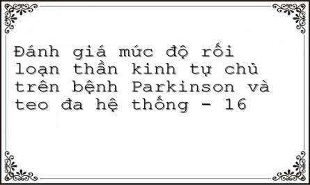 Độ Nhạy Và Độ Đặc Hiệu Của Bộ Test Ewing Trong Chẩn Đoán Phân Biệt Giữa Bệnh Parkinson Và