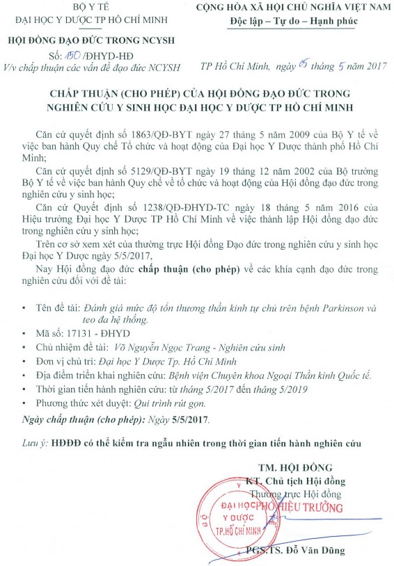 THANG ĐIỂM THỐNG NHẤT ĐÁNH GIÁ BỆNH PARKINSON UNIFIED PARKINSON 39 S DISEASE RATING 7