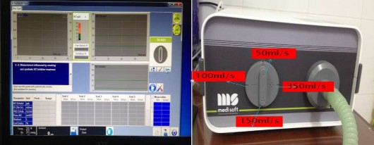 Hình 2 3 Lựa chọn lưu lượng đo FeNO Nguồn Ảnh chụp tại Khoa Miễn dịch – 3