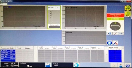 Hình 2 6 Chọn lưu lượng thở ra khi đo oxid nitric mũi Nguồn Ảnh chụp tại Khoa 6