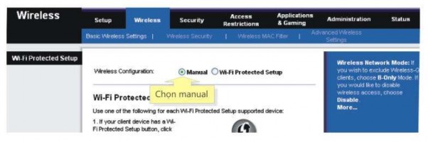 Bước 2 Tìm mục Wireless Network Name SSID và đổi nó thành tên bạn muốn dùng cho 11
