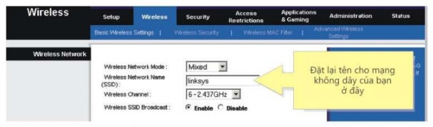 Bước 3 Click chuột vào nút Save Settings để cấu hình đã thiết lập Bước 4 Khi 12