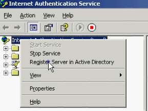 Hộp thoại xuất hiện → kích vào nút OK Kích phải chuột vào RADIUS Client → 6