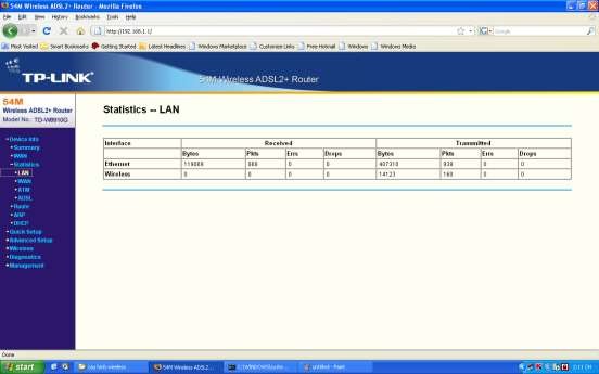 Bước 4 Device Info – ARP xem các địa chỉ Mac Address của các máy tính kết nối 2