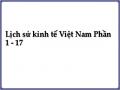 Lịch sử kinh tế Việt Nam Phần 1 - 17