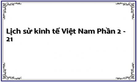 Cơ Cấu Kinh Tế Việt Nam Giai Đoạn 1990-2015