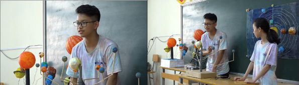 Hình 3 2 Mô hình hệ Mặt Trời của các nhóm 3 4 2 Đánh giá định lượng Việc 1