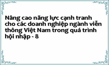 Thực Hiện Lộ Trình Nâng Cao Khả Năng Cạnh Tranh Của Các Doanh Nghiệp Viễn Thông Việt Nam.