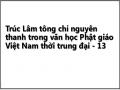 Trúc Lâm tông chỉ nguyên thanh trong văn học Phật giáo Việt Nam thời trung đại - 13