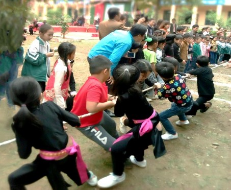 Các em rất tích cực khi được học tập dưới dạng hoạt động trải nghiệm 1