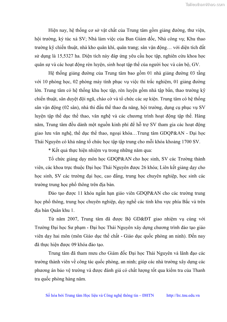 Luận văn thạc sĩ khoa học giáo dục Giáo dục kỷ luật cho sinh viên tại Trung tâm Giáo dục quốc phòng và an ninh - Đại học Thái Nguyên - 4 Trang 47