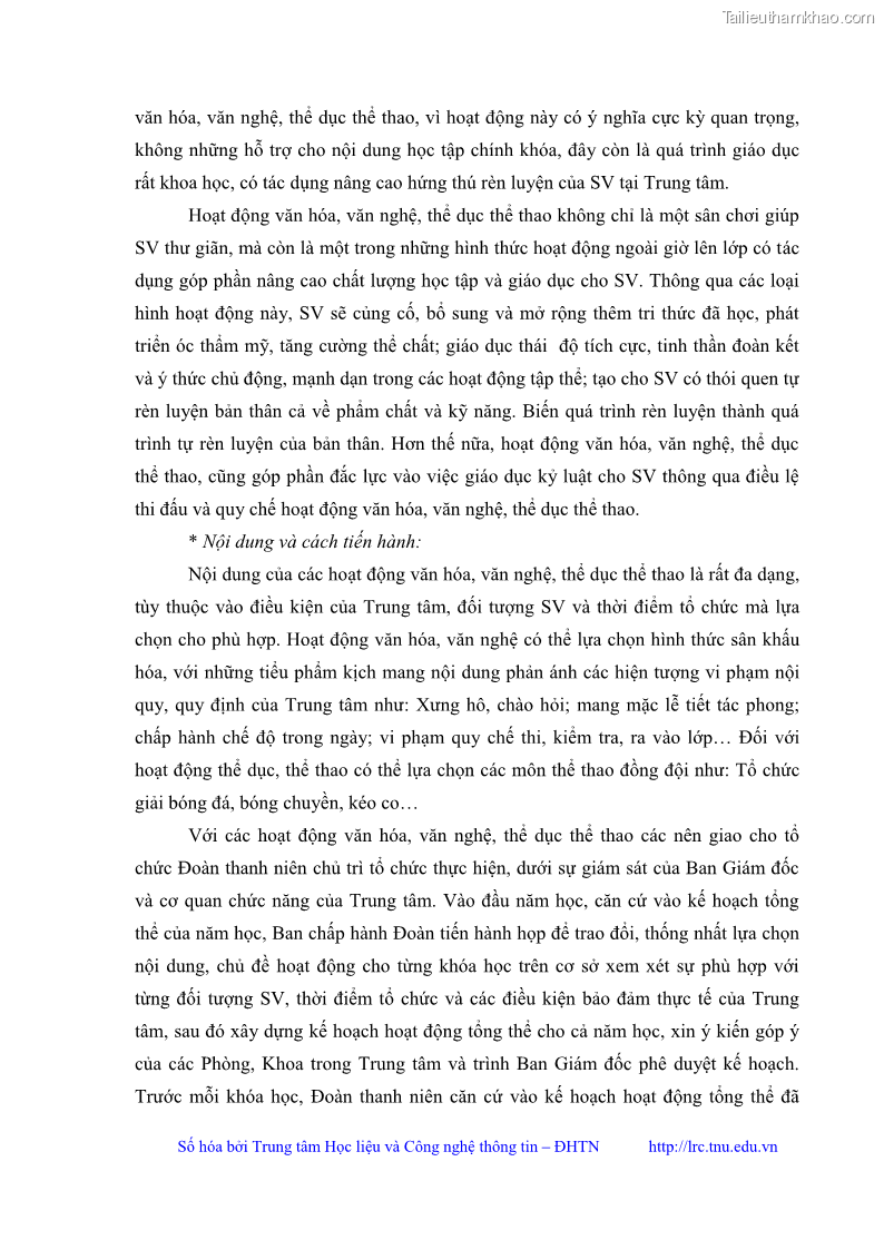 Luận văn thạc sĩ khoa học giáo dục Giáo dục kỷ luật cho sinh viên tại Trung tâm Giáo dục quốc phòng và an ninh - Đại học Thái Nguyên - 8 Trang 94