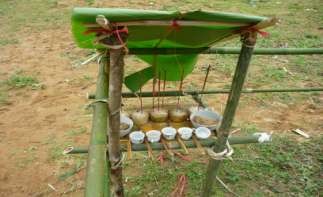 Hình ảnh 7 Bàn thờ cúng Thổ công trong lễ hội Nàng Hai ở Thạch An – Cao Bằng 2