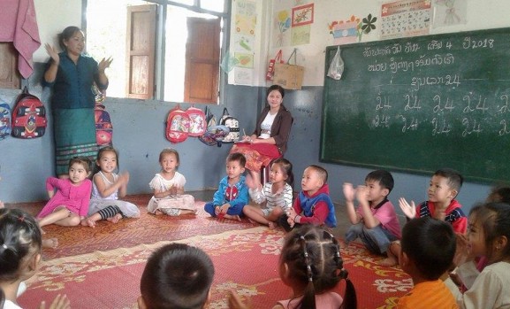 TRẺ MẪU GIÁO 5 – 6 TUỔI Ở CÁC TRƯỜNG MẦM NON HUYỆN PECK TỈNH XIÊNG KHOẢNG 2