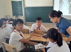 Một số hình ảnh TNSP tại trường THCS – THPT Nguyễn Tất Thành – Hà Nội CĐ 1