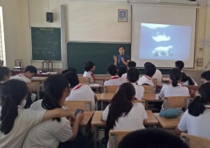 Một số hình ảnh TNSP tại trường THCS – THPT Nguyễn Tất Thành – Hà Nội CĐ 2