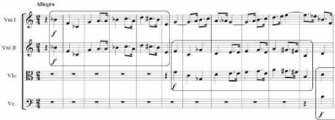 Ví dụ 3 30 Nguyễn Văn Nam Symphony số 1 Ch I nhịp 116 126 Ví dụ 3 31 Nguyễn Văn Nam 3