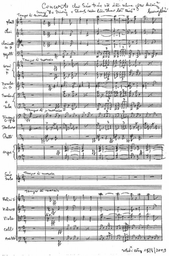 4 Ký ức Hồ Chí Minh Chương II nhịp 114 119 B Nguyễn Văn Nam 1 Symphony số 3 Chương 3