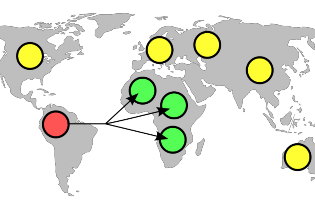 Hình 1 8 Cơ chế định tuyến Geocast 1 1 4 Lưu lượng mạng 4 Là luồng dữ liệu di 5