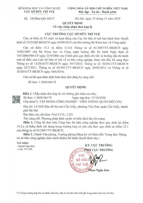 Hình A 1 Quyết định từ cục Sở hữu trí tuệ 2