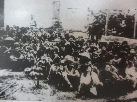 Nhân dân thị xã Thái Bình bãi chợ và đòi giải tán căng chợ Bo đòi thực dân 3