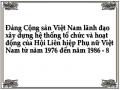 Đảng Cộng sản Việt Nam lãnh đạo xây dựng hệ thống tổ chức và hoạt động của Hội Liên hiệp Phụ nữ Việt Nam từ năm 1976 đến năm 1986 - 8