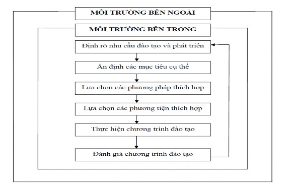 Nguồn Nguyễn Hữu Thân 2007 286 Hình 1 9 Tiến trình đào tạo và phát triển 1 4 6 4