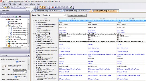 Hình 3 16 thiết lập thông số cho module QD77MS4 3 3 3 Lập trình cho PLC Cấu trúc 12