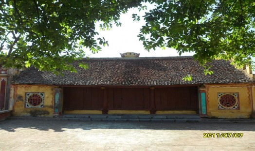 1 Chùa Phấn Vũ trước khi tu sửa Người chụp Hoàng Nguyễn Chiều Cán bộ văn 7