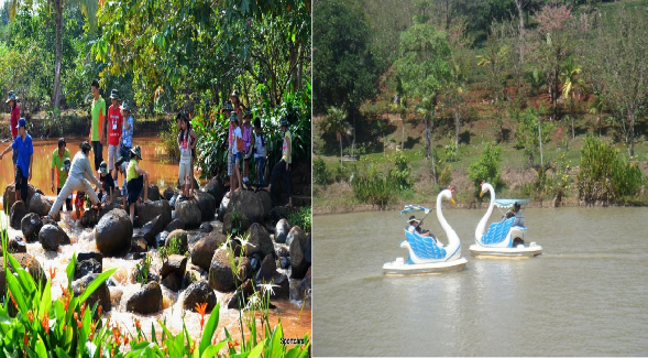 Hình 2 8 Các hoạt động vui chơi giải trí trong KDL Hình 2 9 Tượng đài Cự Thạch 9