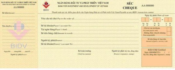 2 3 Thời hạn xuất trình của séc Được tính từ ngày phát hành séc và được 1