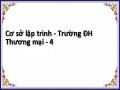 Cơ sở lập trình - Trường ĐH Thương mại - 4