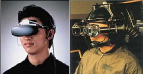 a Hệ thống HMD b Hệ thống BOOM Hình 1 1 Hệ thống thiết bị Ngày nay các thiết 1