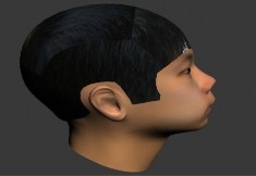 a Tóc trước khi nội suy b Tóc sau khi nội suy Hình 2 8 Tóc trước và sau khi nội 24