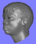 Hình 3 1 Mô hình thiết kế đầu và chi tiết thành phần đầu và da đầu Mô hình 7