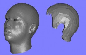 Hình 3 1 Mô hình thiết kế đầu và chi tiết thành phần đầu và da đầu Mô hình 8