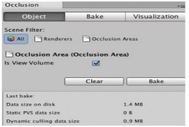 Hình 2 10 Thẻ Object trong công cụ Occlusion Hình 2 11Thẻ Bake trong công cụ Occlusion 7